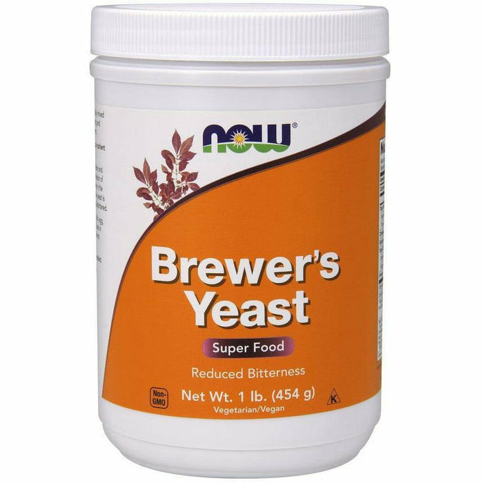 NOW, Brewer's Yeast Reduced Bitterness 1 lb