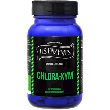 US Enzymes, Chlora-xym 62 Caps