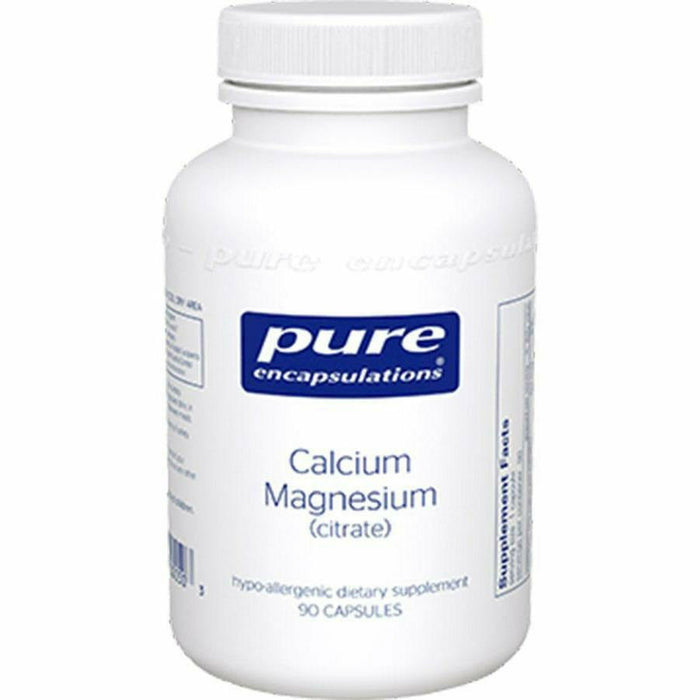Pure Encapsulations, Cal Mag (citrate) 80mg 90 vcaps