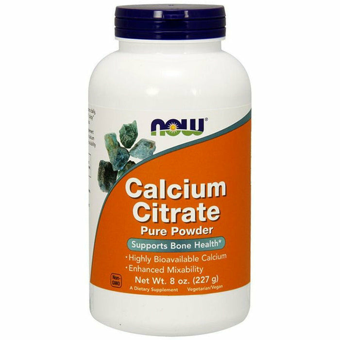 NOW, Calcium Citrate Powder 8 oz