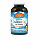Carlson Labs Cod Liver Oil Low Vit A 230 mg Lemon, 300 softgels, front of bottle