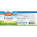 Carlson Labs E-Gems 200 IU 90 softgels supplement facts label