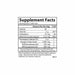 Carlson Labs EcoSmart Omega-3 90 + 30 softgels supplement facts panel, close-up
