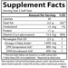Carlson Labs Elite Omega-3 Gems 1,600 mg 90 + 30 softgels supplement facts label