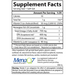 Carlson Labs Elite Omega-3 + D3 & K 60 + 30 softgels supplement facts label