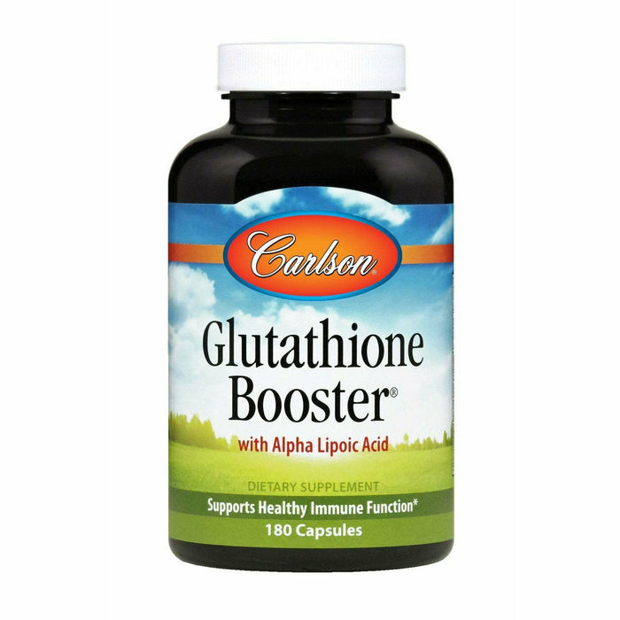 Carlson Labs Glutathione Booster, 180 capsules, front of bottle