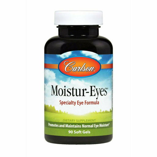 Carlson Labs Moistur-Eyes, 90 softgels, front of bottle
