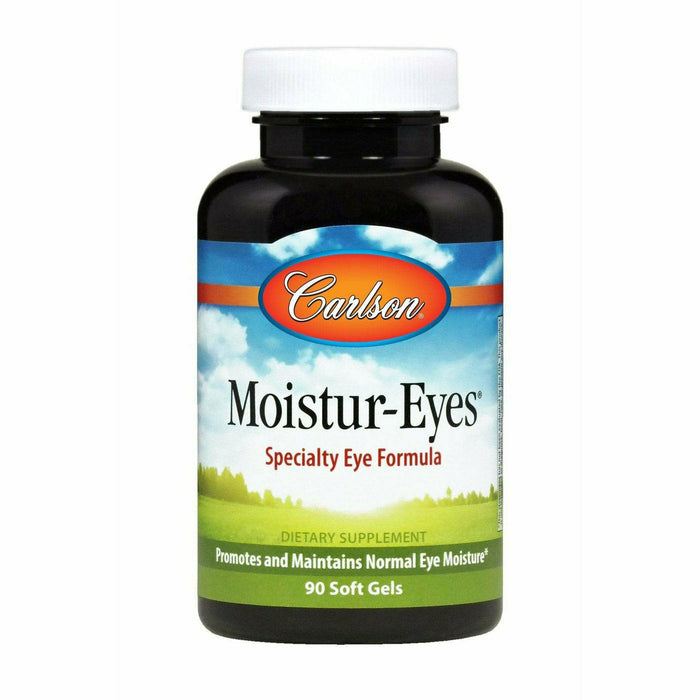 Carlson Labs Moistur-Eyes, 90 softgels, front of bottle
