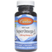 Carlson Labs Super Omega3 Fish Oil 1200 mg, 50 softgels, front of bottle