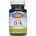Carlson Labs Vitamin D3 & K2, 120 capsules, front of bottle