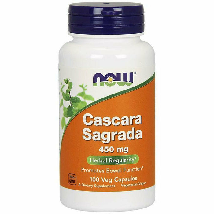 NOW, Cascara Sagrada 450 mg 100 caps