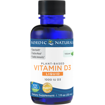 Nordic Naturals, Plant-Based Vitamin D3 Liquid 1 fl oz
