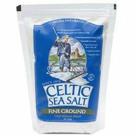 Celtic Sea Salt Fine Ground Sea Salt, 1 lb, front of bag