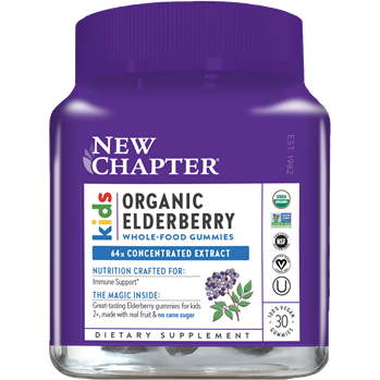 New Chapter, Kids Organic Elderberry Gummies 30 ct