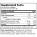 Chapter One I is for Iron 60 gummies supplement facts label