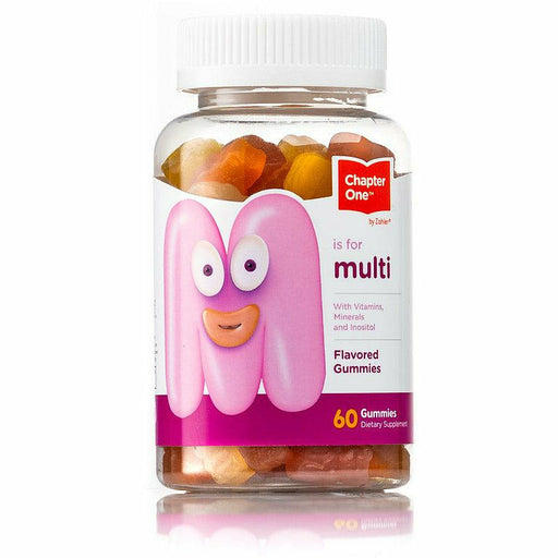 Chapter One M is for Multi, 60 gummies, front of bottle