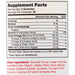 Chapter One O is for Omega 60 gummies supplement facts label