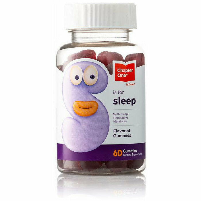 Chapter One S is for Sleep Melatonin, 60 gummies, front of bottle