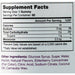 Chapter One S is for Sleep Melatonin 60 gummies supplement facts label