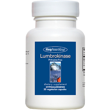 Lumbrokinase 30 caps by Allergy Research Group