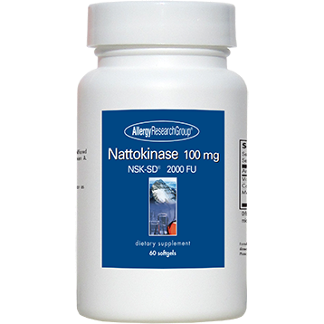 Nattokinase 100 mg 60 gels by Allergy Research Group