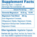 SupraMag 90 vcaps by Ayush Herbs Supplement Facts