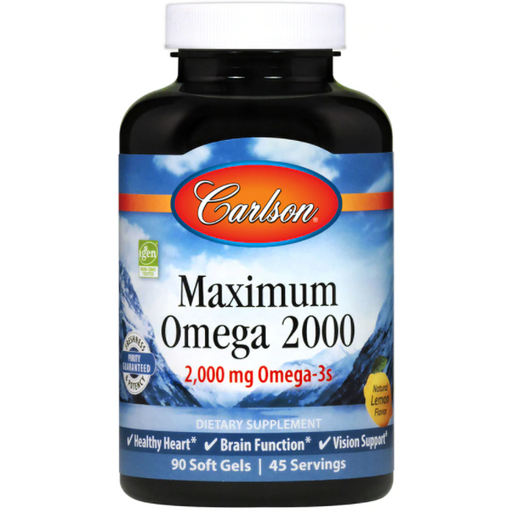 Maximum Omega 2000 90 softgels by Carlson Labs