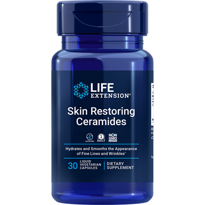 Skin Restoring Ceramides 30 lvcaps by Life Extension