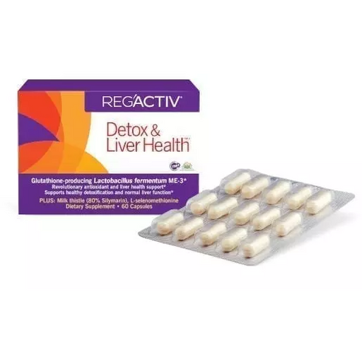 Essential Formulas, RegActiv Detox & Liver Health 60 Caps