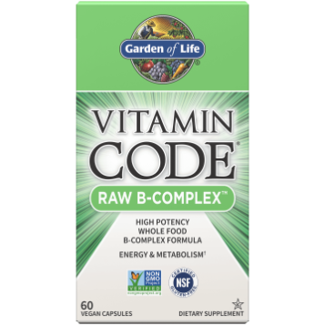 Vitamin Code Raw B-Complex, Garden of Life