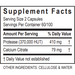 PureZyme by Transformation Enzyme Supplement Facts Label