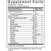 Digest by Transformation Enzyme Supplement Facts Label