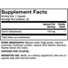 Liposomal CoQ10 100 mg 30 caps by Dr. Mercola Supplement Facts label