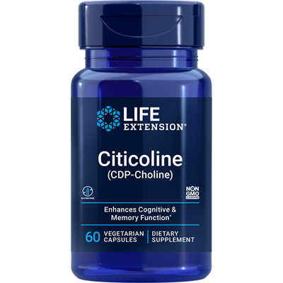 Citicoline (CDP-Choline) 60 vcaps by Life Extension