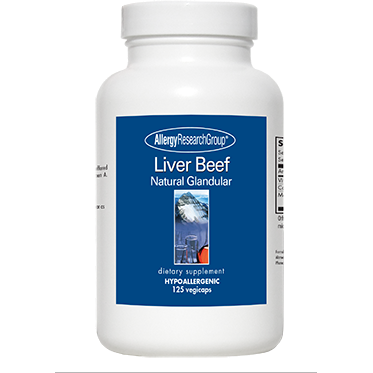 Liver Beef 1000 mg 125 vcaps by Allergy Research Group