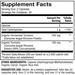 Organic Fermented Turmeric 60 caps by Dr. Mercola Supplement Facts Label