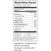 Himalayan Pink Salt 16 oz by Foods Alive Nutrition Facts Label