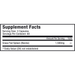 CodeAge Beef Spleen 180 capsules supplement facts label