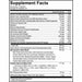 Clearface Vitamins 90 capsules by CodeAge, Supplement Facts label