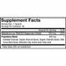CodeAge Full Spectrum Binder + 90 capsules supplement facts label