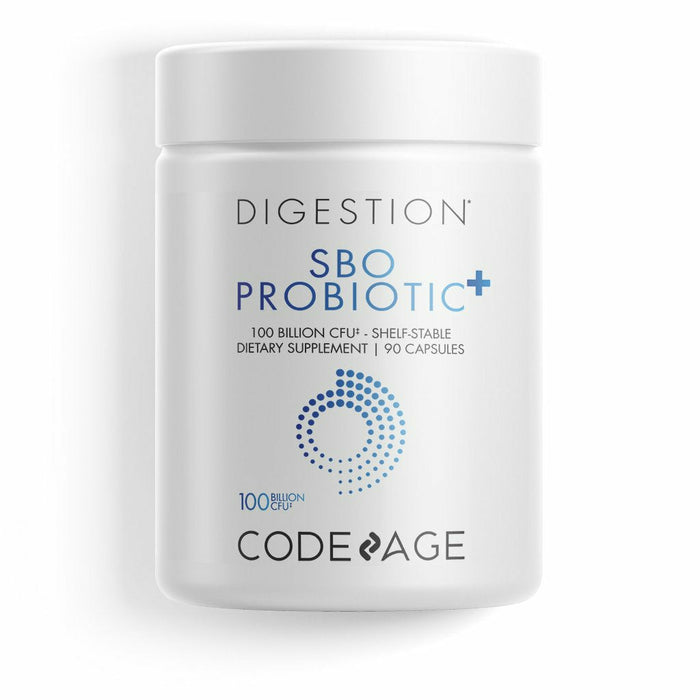 CodeAge SBO Probiotic + 100, 90 capsules, front of bottle