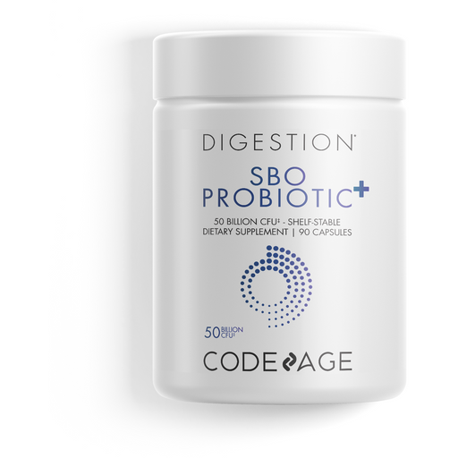 CodeAge SBO Probiotic + 50, 90 capsules, front of bottle