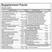 CodeAge Women's Multivitamin 120 capsules supplement facts label