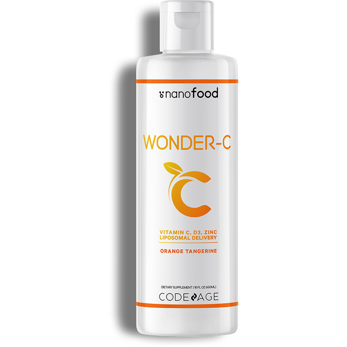CodeAge Wonder-C Vitamin C Liquid, 16 fl oz, front of bottle