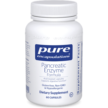 Pure Encapsulations, Pancreatic Enzyme Formula 60 capsules