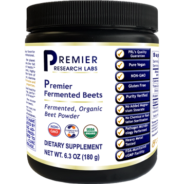 Premier Fermented Beets 6.3 oz by Premier Research Labs