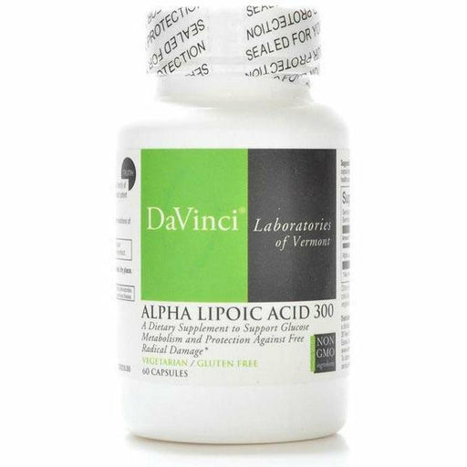 DaVinci Labs Alpha Lipoic Acid 300 mg, 60 veg capsules, front of bottle