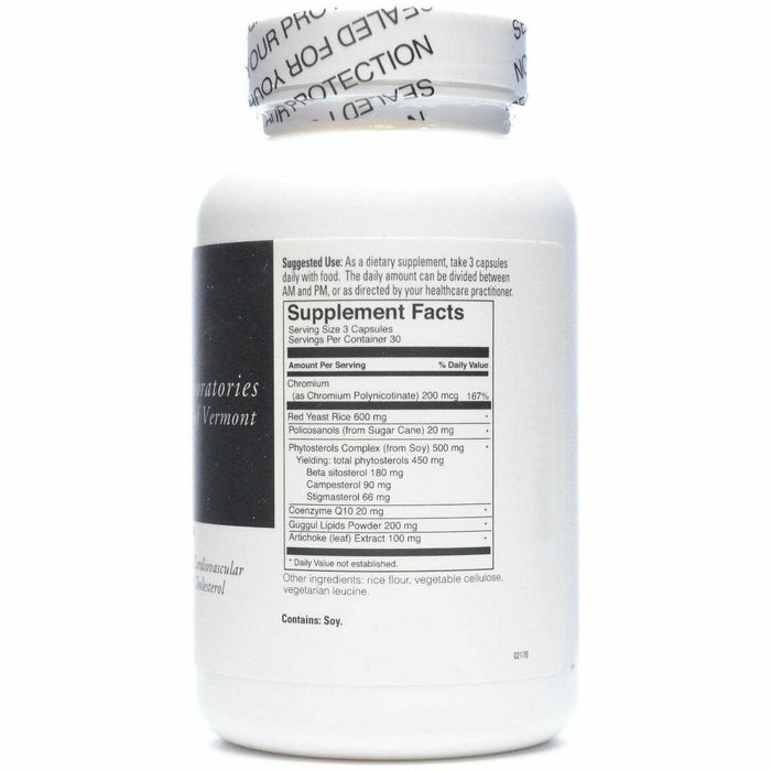 DaVinci Labs CholestSure 90 capsules supplement facts label