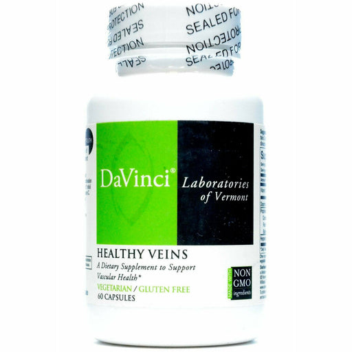 DaVinci Labs Healthy Veins, 60 veg capsules, front of bottle