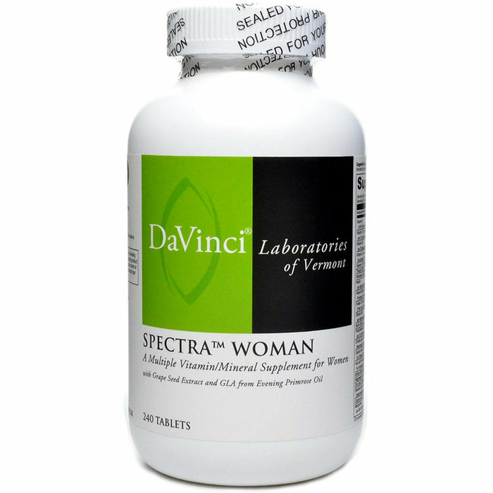 DaVinci Labs Spectra Woman, 240 tablets, front of bottle